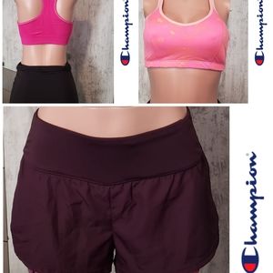 Champions Sports Set - 2 Sports Bra + 1 Sport Shorts